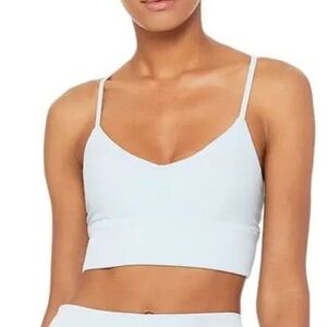 ALO Yoga Light Blue Sports Bra